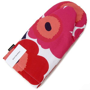 【楽天スーパーSALE 10%OFF】 Marimekko マリメッコ オーブンミトン 69807-001 ウニッコ 鍋つかみ レッド 新品