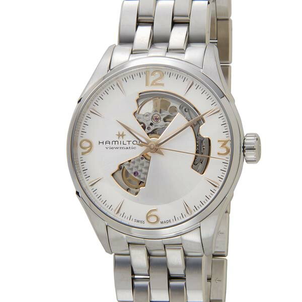 ハミルトン HAMILTON メンズ 腕時計 JAZZ MASTER　ジャズマスター オープンハート シルバー×ゴールド H32705151