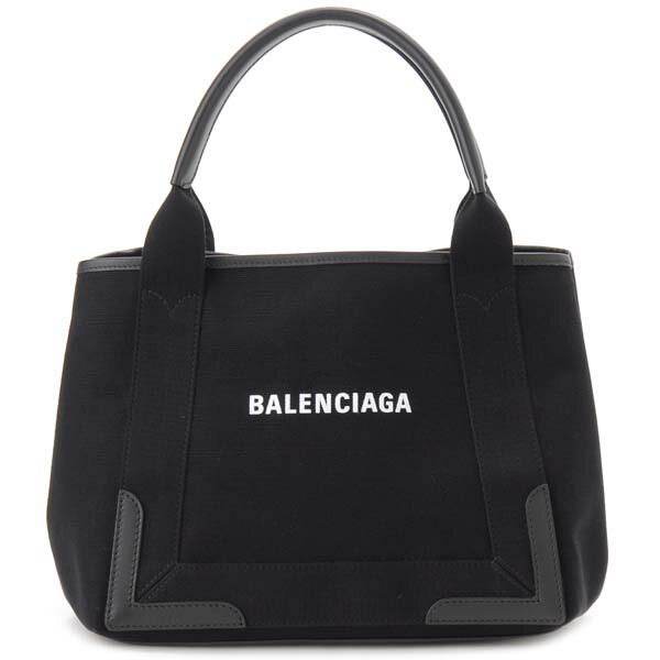 バレンシアガ トートバッグ（レディース） バレンシアガ BALENCIAGA トートバッグ ブラック 黒 レディース 339933 AQ38N 1000 NAVY CABAS S