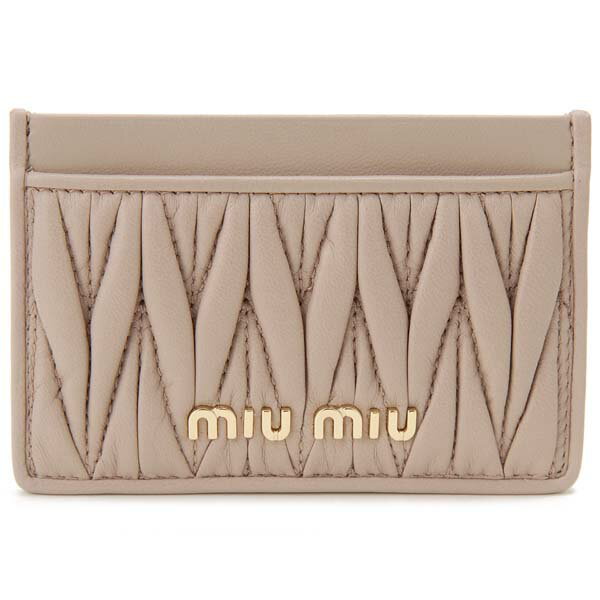 ミュウミュウMIUMIU カードケース レディース カメオ 5MC208-N88-F0770 マテラッセ パスケースのサムネイル