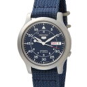 超得P5 ポイント5倍セール セイコー5 SEIKO5 腕時計 時計 メンズ ミリタリー ブルー SEIKO SNK807K2 セイコーファイブ