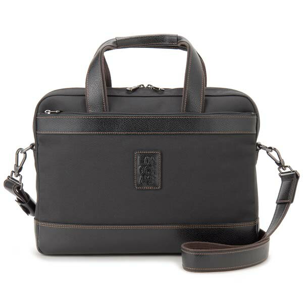 ロンシャン LONGCHAMP ブリーフケース ビジネスバッグ メンズ ブラック 1486 080 001 BOXFORD ボックスフォード
