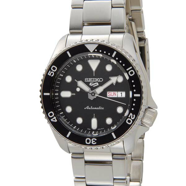 セイコーファイブ セイコー5 セイコーファイブ メンズ 腕時計 SRPD55K1 ブラック SEIKO セイコー 自動巻き 時計 ウォッチ