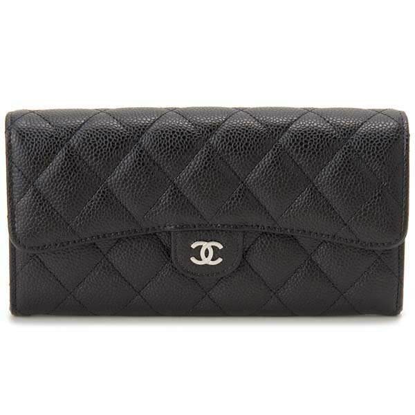 シャネル CHANEL 長財布 レディース ブラック 黒 AP0241 Y01588 C3906 CLASSIC クラシック キャビアスキンのサムネイル