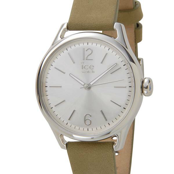 アイスウォッチ ICE WATCH レディース 腕時計 013070 Ice-Time アイス タイム スモール 32mm シルバー×グリーン