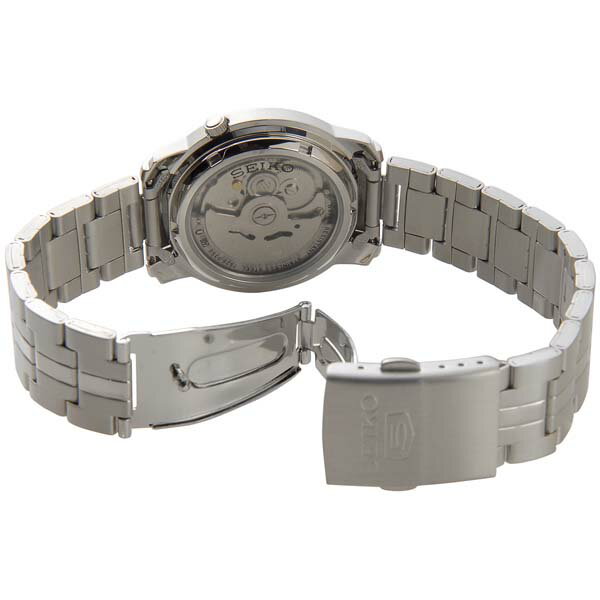 セイコー5 セイコーファイブ メンズ 腕時計 SNKL83K1 SEIKO 5 セイコー 自動巻き オートマチック ウォッチ ブラック×シルバー