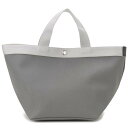 訳あり 保護袋なし エルベシャプリエ Herve Chapelier トートバッグ レディース グレー 707GP 03G81 スクエア ベーストート M