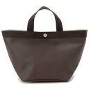 訳あり 保護袋なし エルベシャプリエ Herve Chapelier トートバッグ レディース モカ ブラウン 707GP 6969 スクエア ベーストート M