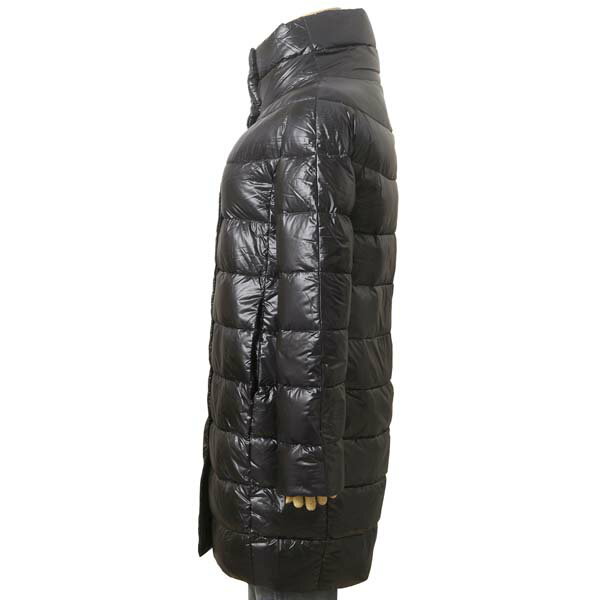 冬物一掃セール ヘルノ HERNO レディース ダウンジャケット ブラック PI0177DIC 12017 930 ICONICO DORA ロング ダウンコート
