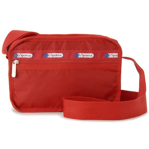 レスポートサック LeSportsac ショルダーバッグ 3541 F696 CLASSIC CUBE XBODY クラシックキューブ クロスボディ ヘリテージスカーレット レッド 無地のサムネイル