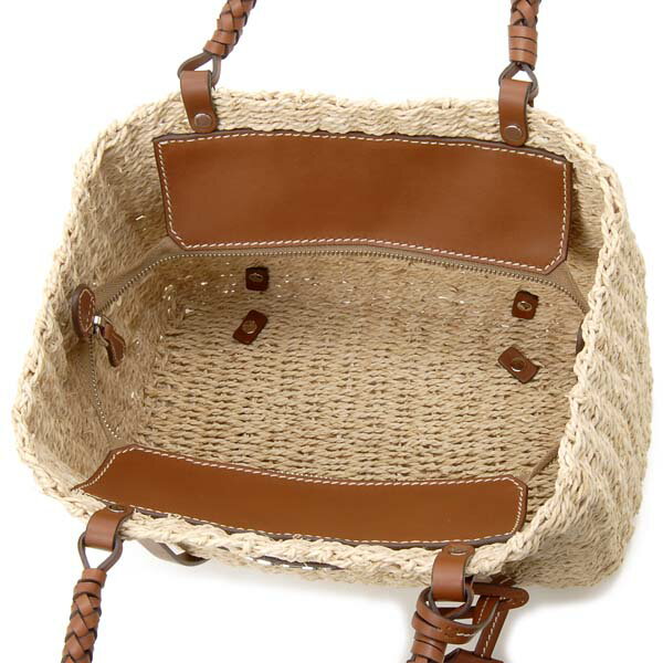 プラダ PRADA トートバッグ レディース 1BG336 2DJD F0A5T ナチュラルファイバー カゴバッグ