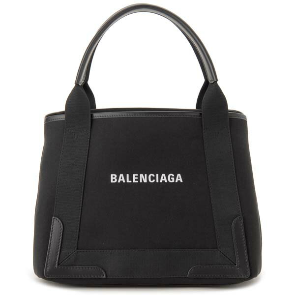 バレンシアガ トートバッグ（レディース） バレンシアガ BALENCIAGA トートバッグ レディース ブラック 339933 2HH3N 1000 ネイビー カバス キャンバストート