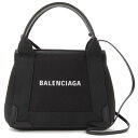 訳あり 背面に白い線あり BALENCIAGA バレンシアガ トートバッグ レディース ブラック 390346 2HH3N 1000 ネイビー カバス XS キ...