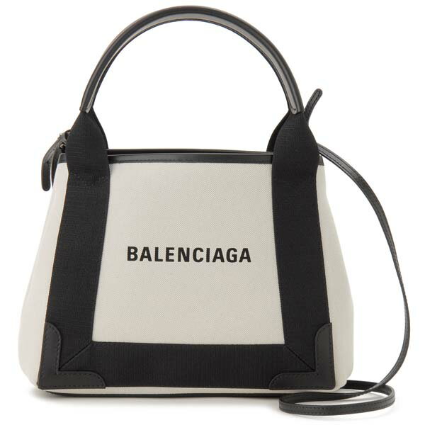 バレンシアガ バッグ レディース（売れ筋ランキング） バレンシアガ BALENCIAGA トートバッグ レディース ナチュラル 390346 2HH3N 9260 ネイビー カバス XS キャンバストート