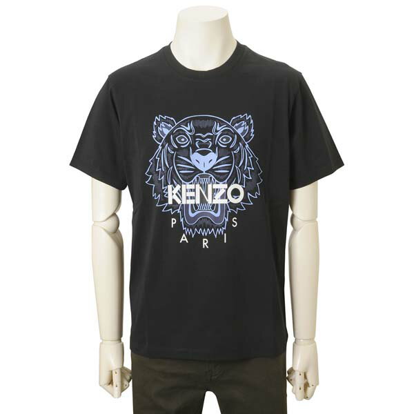 ケンゾー KENZO Tシャツ メンズ ブラック 黒 ロゴTシャツ FB55TS0204YA-99 T-SHIRT タイガー 虎のサムネイル