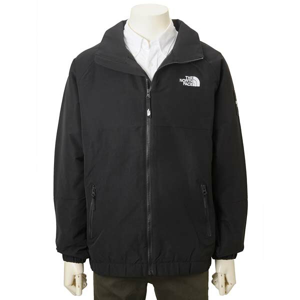 ノースフェイス THE NORTH FACE ナイロンジャケット メンズ ブラック BLACK BOX TRACK TOP 0A55BTJK3