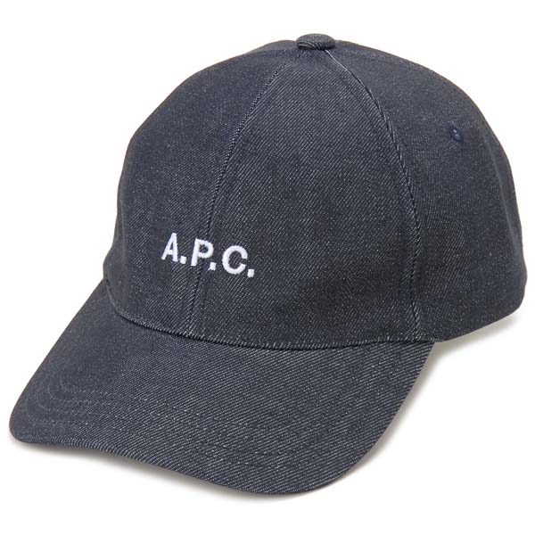 A.P.C. アーペーセー キャップ デニム 56cm COCSXM24069-IAI-56 デニムキャップ メンズ レディースのサムネイル