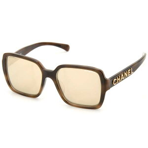 シャネル CHANEL サングラス レディース メンズ ブラウン 5408A 1661T6 スクエア アイウェア 眼鏡 メガネ