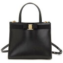 フェラガモ Ferragamo トートバッグ レディース ブラック 21-I290-734058 MD TOTE 2WAYショルダーバッグ