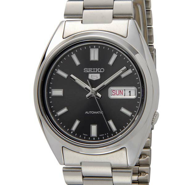 セイコーファイブ SEIKO セイコー ファイブ メンズ 腕時計 SNXS79K ブラック×シルバー 逆輸入モデル