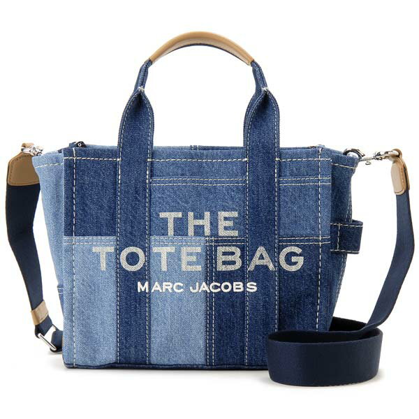 マークジェイコブス MARC JACOBS トートバッグ レディース ブルー デニム H016M06FA21 422 THE TOTE ショルダーバッグのサムネイル