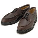 パラブーツ ビジネスシューズ メンズ 月末特別セール ポイント10倍 PARABOOT パラブーツ 革靴 メンズ 2008 16 CHIMEY シメイ デッキシューズ ブラウン ビジネスシューズ カジュアルシューズ 靴