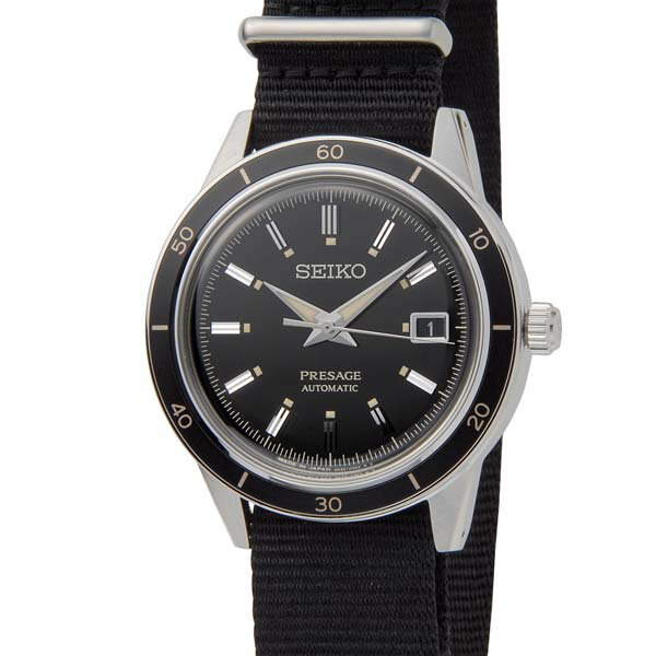 SEIKO セイコー プレサージュ 腕時計 メンズ ブラック SRPG09J1 PRESAGE ナイ ...