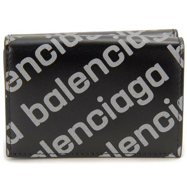 バレンシアガ 財布（レディース） BALENCIAGA バレンシアガ 三つ折り財布 レディース ブラック 594312 23V73 1090