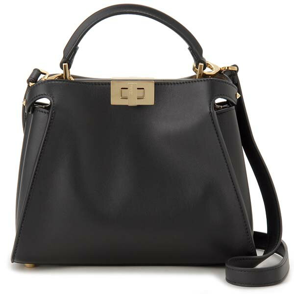 FENDI フェンディ ハンドバッグ レディース ブラック 8BN302 SMQ F07PP PEEKABOO ESSENTIALLY ピーカブーのサムネイル
