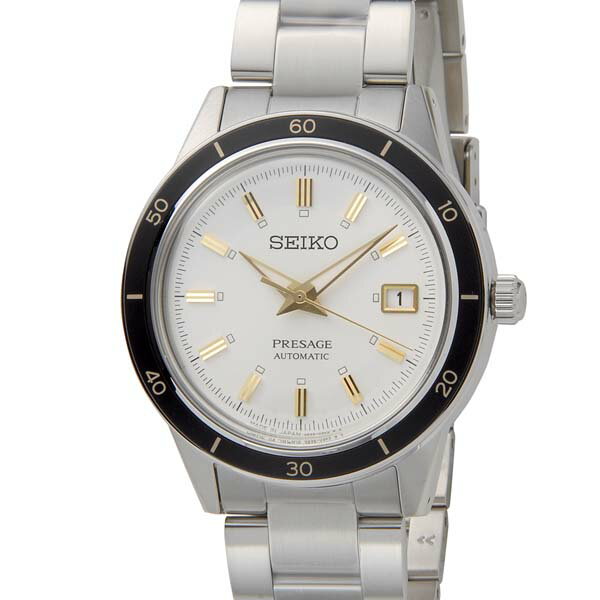 SEIKO セイコー プレサージュ メンズ 腕時計 SRPG03J1 PRESAGE ホワイト×シル ...