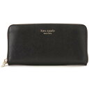 お買い物マラソン ポイント10倍 KATE SPADE ケイトスペード ラウンドファスナー長財布 レディース ブラック PWR00281 001 スペンサー