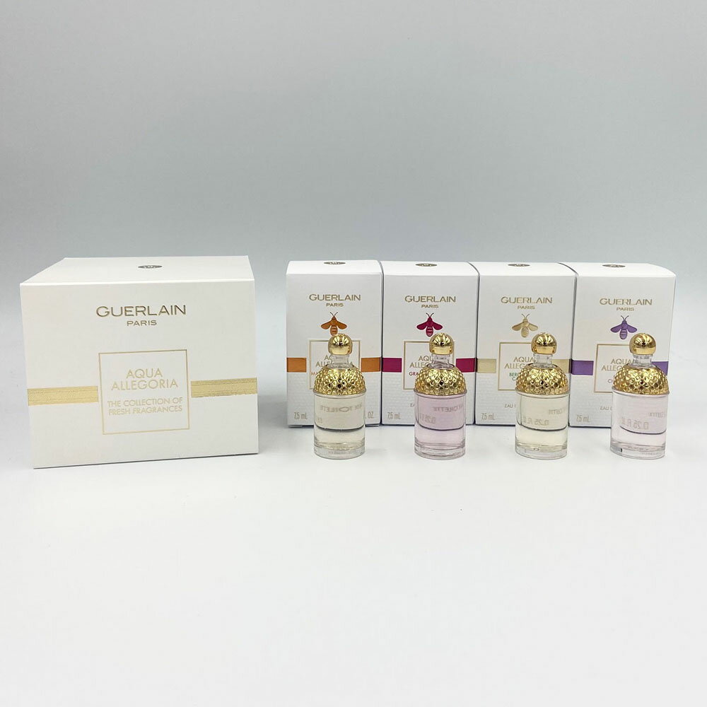 Guerlain ゲラン アクア アレゴリア ミニチュアコレクション 7.5ml×4 香水 レディースのサムネイル