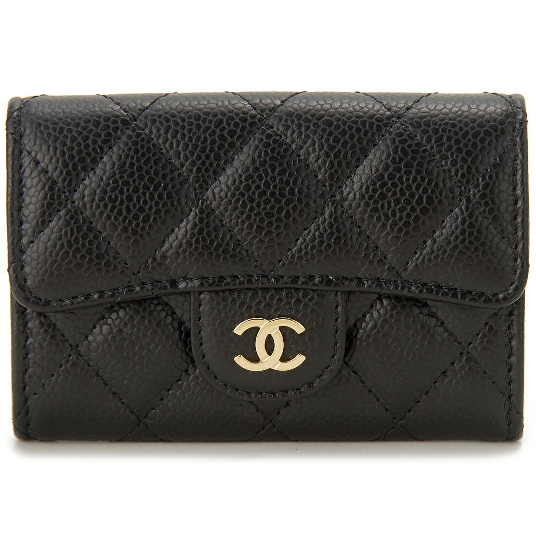 CHANEL シャネル カードケース 名刺入れ ブラック AP0214 Y01864 C3906 クラシック マトラッセのサムネイル