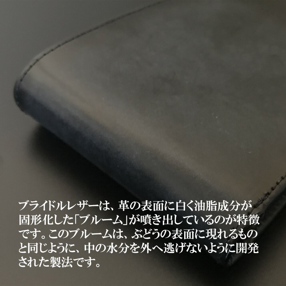 お買い物マラソンセール monte SPIGA モンテスピガ ブライドルレザー 長財布 メンズ MOSBHSD001