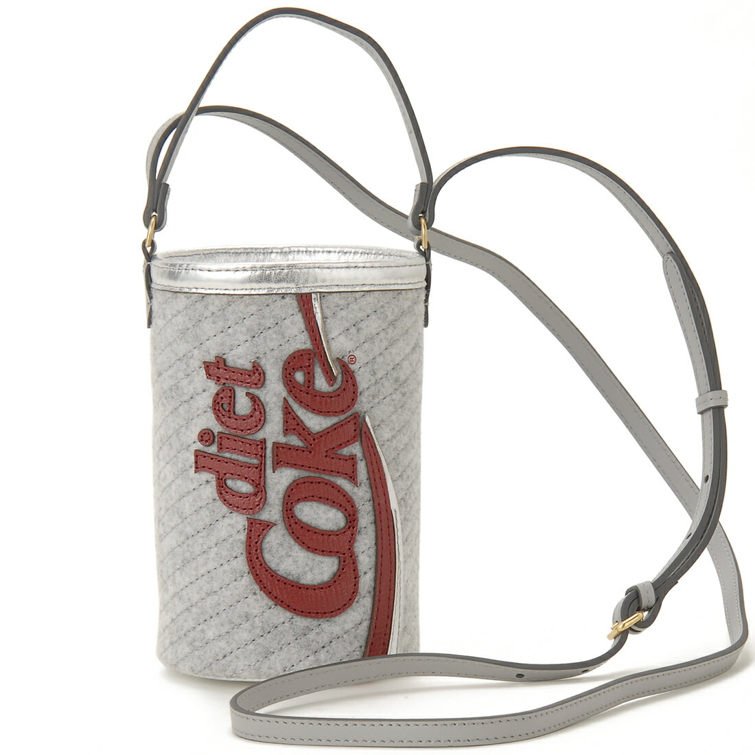 楽天s-selectANYA HINDMARCH アニヤハインドマーチ ショルダーバッグ レディース ライトグレー 5050925170215 XBODY DIET COKE エックスボディ ダイエットコーク