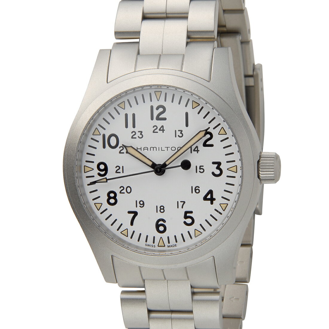 カーキ 腕時計（メンズ） HAMILTON ハミルトン 腕時計 メンズ H69529113 カーキ フィールド メカ