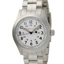 カーキ 腕時計（メンズ） 月末特別セール ポイント5倍 HAMILTON ハミルトン 腕時計 メンズ H69529113 カーキ フィールド メカ