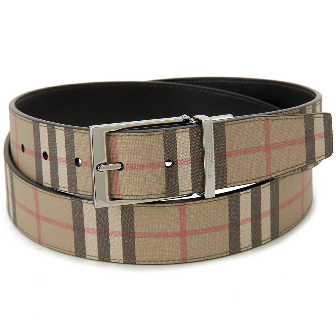 バーバリー ベルト（メンズ） お買い物マラソン ポイント5倍 BURBERRY バーバリー ベルト メンズ 8053317 REVERSIBLE BELT リバーシブルベルト