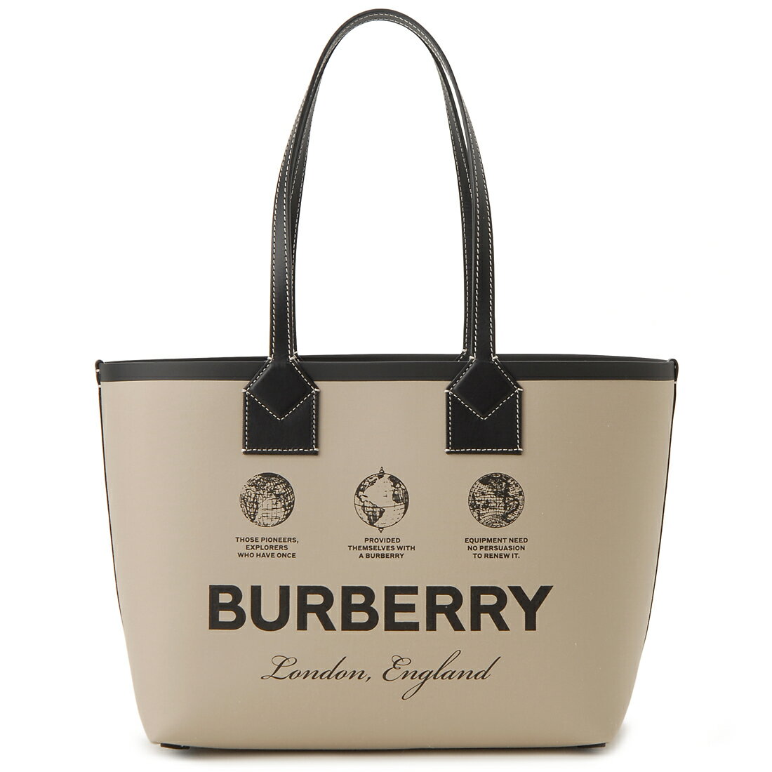 バーバリー トートバッグ（レディース） お買い物マラソン ポイント5倍 BURBERRY バーバリー トートバッグ レディース ベージュ 8063120 スモールロンドントート