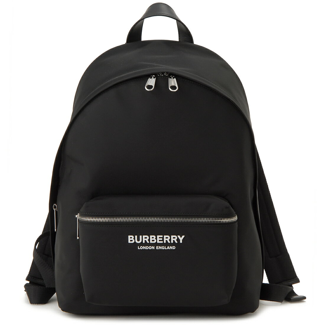 楽天スーパーSALEポイント5倍 BURBERRY バーバリー リュック バックパック メンズ ブラック 8063495 ECONYL エコナイロン