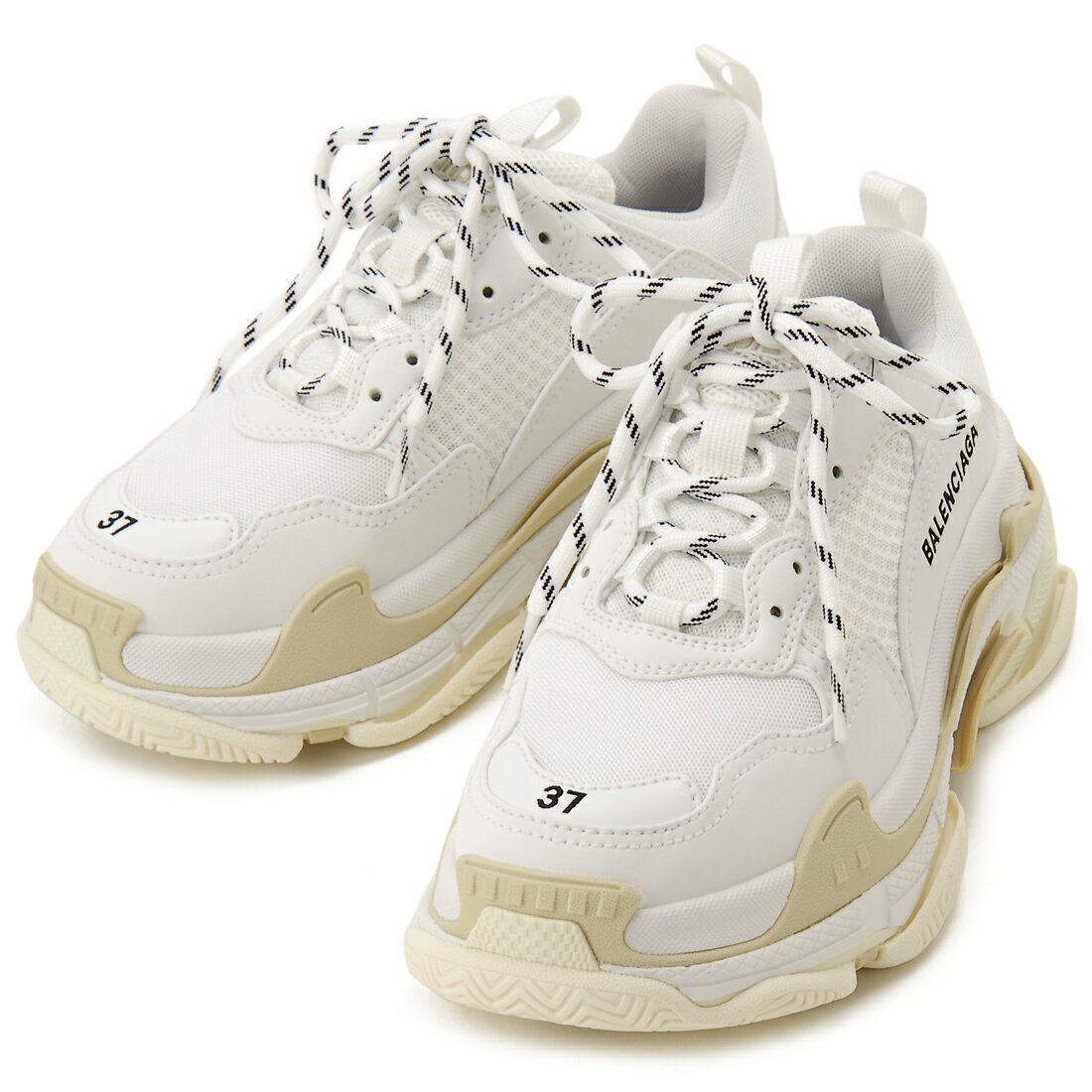 BALENCIAGA oVAK Xj[J[ fB[X zCg 524036W2CA19000 TRIPLE S SNEAKER gvSXj[J[