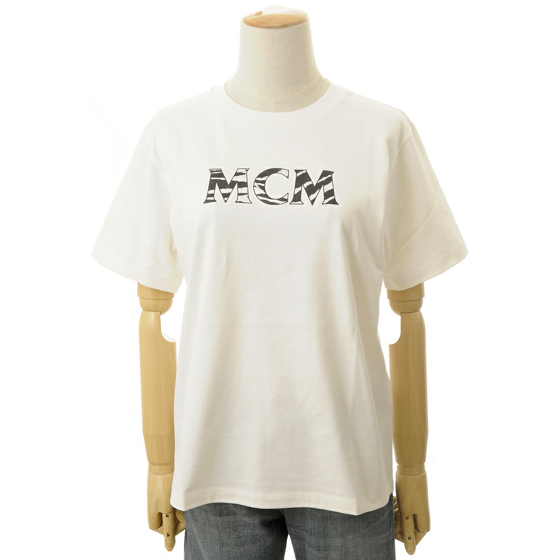 MCM エムシーエム Tシャツ・カットソー S 白 【古着】【中古】【送料無料】 MSGM - MSGM エムエスジーエム Tシャツ・カットソー M 白 【古着