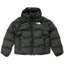 THE NORTH FACE ノースフェイス ダウンジャケット ジュニア ブラック 0A7WOPJK3 PRINTED REVRS DOWN