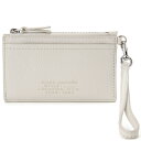 マーク ジェイコブス 定期入れ レディース MARC JACOBS マークジェイコブス 財布 カードケース レディース ホワイト S125L01RE22 137 LEATHER