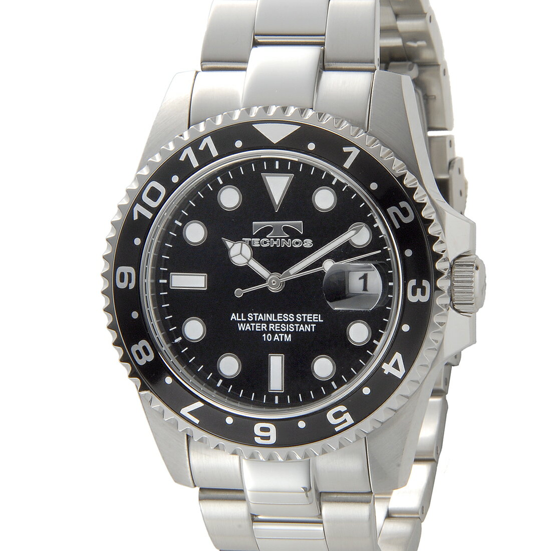 テクノス 腕時計（メンズ） TECHNOS テクノス 腕時計 メンズ TSM419SB オールステンレス