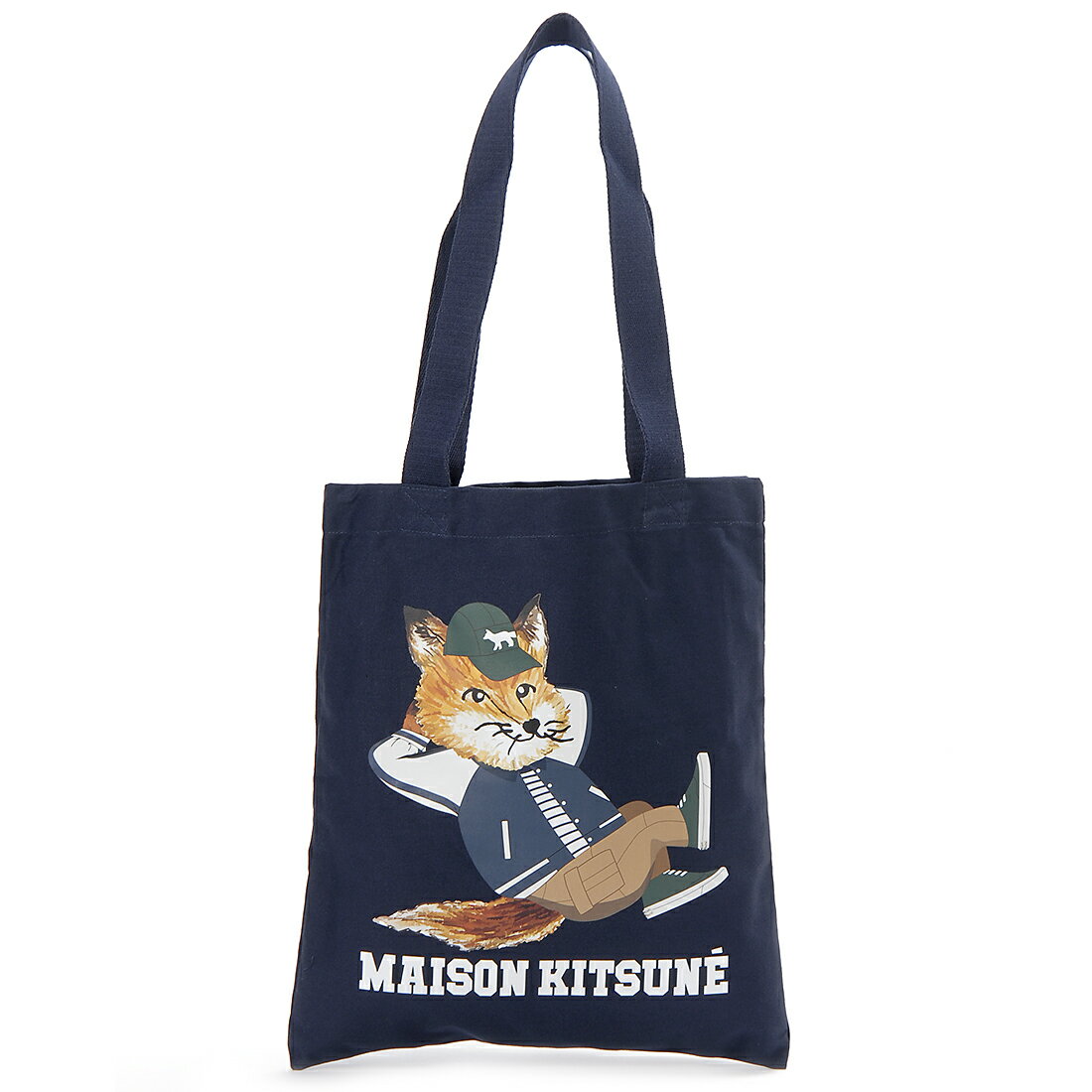 󂠂@ʂɌЉꂠ@MAISON KITSUNE ]Lcl g[gobO Y fB[X lCr[ KU05002WW0008P480 DRESSED FOX VERTICA