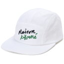 MAISON KITSUNE ]Lcl Lbv fB[X Y zCg KU06102WW0007P101 MINI HANDWRITING 5P CAP