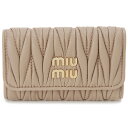 ミュウミュウ キーケース MIU MIU ミュウミュウ キーケース レディース ピンク 5PG222 2FPP F0770 マテラッセ