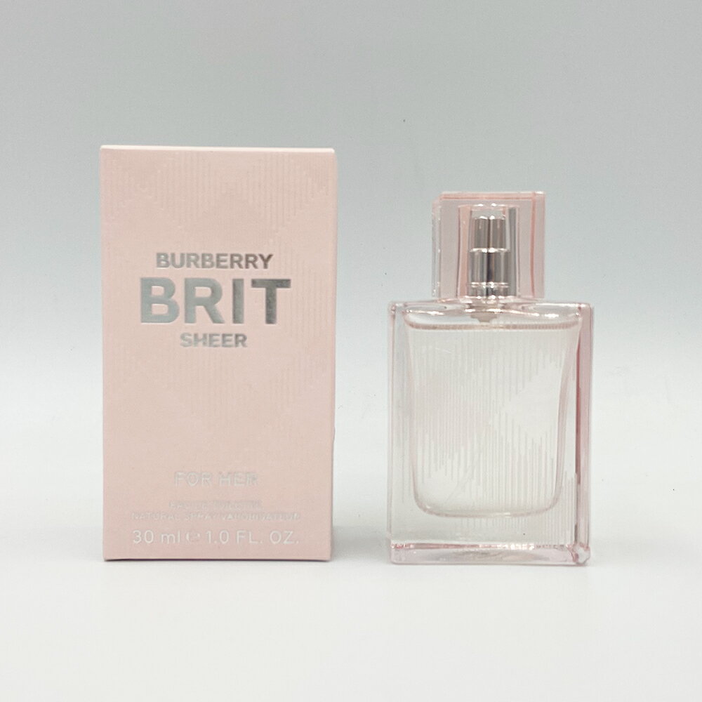 バーバリー ギフト レディース（3000円程度） バーバリー BURBERRY ブリットシアー オードトワレ EDT 30ml レディース 女性用香水、フレグランス 新品