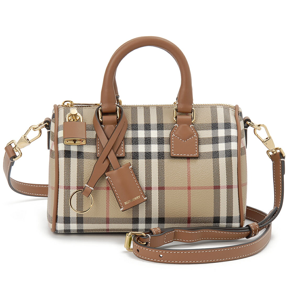 バーバリー ハンドバッグ（レディース） 楽天スーパーSALE ポイント5倍 BURBERRY バーバリー ハンドバッグ レディース 8071357 CHECK